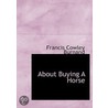 About Buying A Horse by Sir Francis Cowley Burnand
