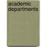 Academic Departments door Philip K. Way