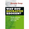 Wat zou Socrates zeggen?