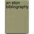 An Eton Bibliography
