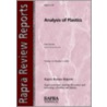 Analysis Of Plastics door Martin Forrest