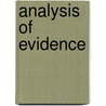 Analysis of Evidence door William Twinning