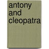 Antony And Cleopatra door Edward Capell David Garric Shakespeare