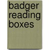 Badger Reading Boxes door David Baldwin