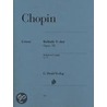 Ballade F-dur op. 38 door Frederic Chopin