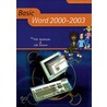 Basic Word 2000-2003 door P.M. Heathcote