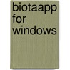 Biotaapp For Windows door Colwell