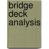 Bridge Deck Analysis door Eugene J. O'Brien