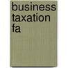 Business Taxation Fa door Onbekend