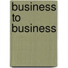 Business To Business door Thomas Speh