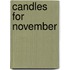 Candles For November
