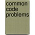 Common Code Problems