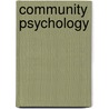 Community Psychology door Onbekend