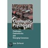 Community Psychology door Professor Jim Orford