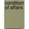Condition of Affairs door Onbekend