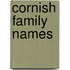 Cornish Family Names