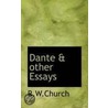 Dante & Other Essays door Richard William Church