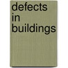 Defects In Buildings door Mike Billington