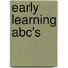 Early Learning Abc's by Instructional Fair