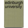 Edinburgh University door Edinburgh Univ
