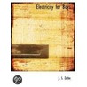 Electricity For Boys door S.J. Zerbe