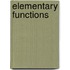 Elementary Functions