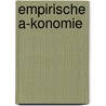 Empirische A-Konomie door John Komlos