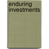 Enduring Investments door Roger Ward Babson