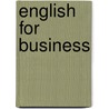 English For Business door Sanchez/Ramos/Tirado/Will