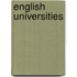 English Universities