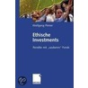 Ethische Investments door Wolfgang Pinner