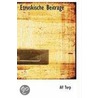 Etruskische Beitrage by Alf Torp