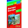 Europa Strassenkarte door Rand McNally