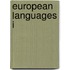 European Languages I