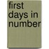 First Days In Number