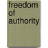 Freedom of Authority