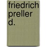 Friedrich Preller D. door Julius Gensel