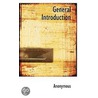 General Introduction door . Anonymous