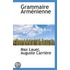 Grammaire Armenienne