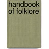 Handbook of Folklore door Sir Gomme George Laurence