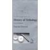 History Of Tribology door Duncan Dowson