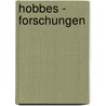 Hobbes - Forschungen by Unknown