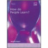 How Do People Learn? door Onbekend