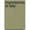 Impressions Of Italy door Lady Emmeline Stuart Wortley