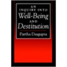 Inquiry Well-being P door Partha Dasgupta