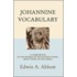 Johannine Vocabulary