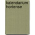 Kalendarium Hortense
