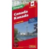 Kanada 1 : 4 000 000 door Hallwag K. Ummerly