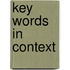 Key Words in Context