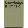 Knowledge & Limits C door Timothy Williamson